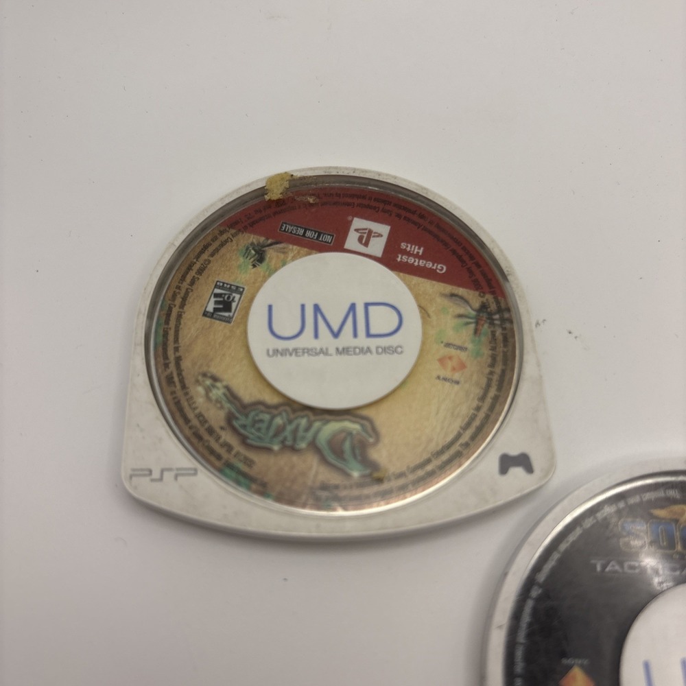 Sony PSP Game Lot 5 Games Daxter SOCOM MX vs ATV D&D Hannah Montana UMD Discs - Picture 2 of 12